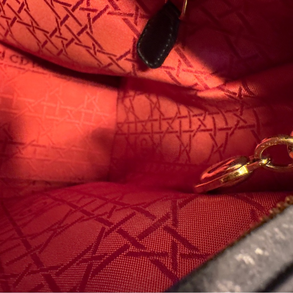 Authentic Christian Dior - Lady Dior Handbag, Large - Picture 13 of 16